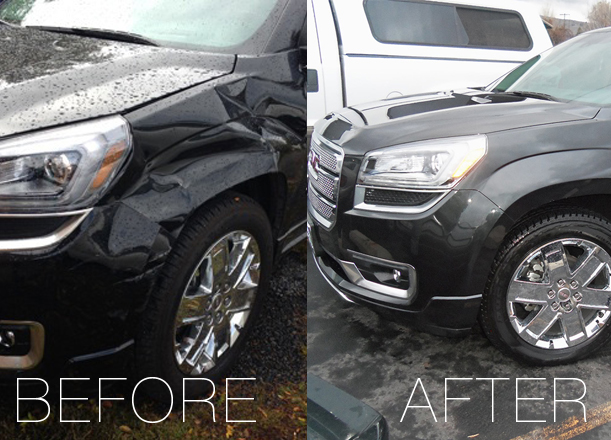 Before & After Collision Repair